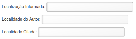 Filtros avançados de localidade