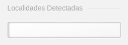 Filtragem por localidade detectada