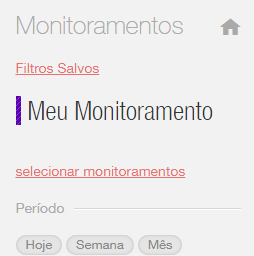 Filtros Salvos