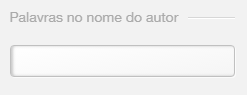 Filtragem pelo nome do autor