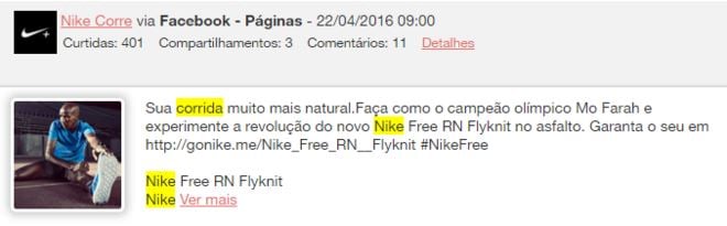 análise facebook sentimonitor