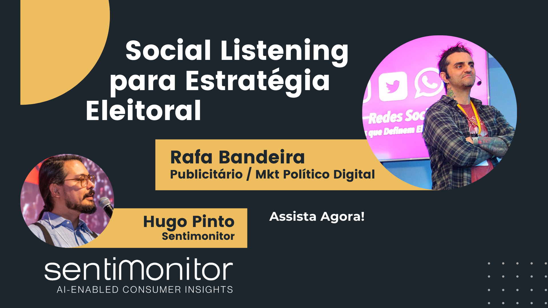 Webinar Social Listening para Estratégia Eleitoral-agora Webinar Social Listening para Estratégia Eleitoral-agora